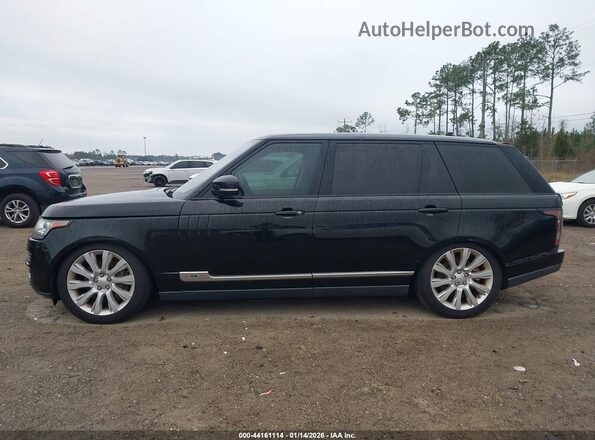 SALGS3EF0GA293130 2016 LAND ROVER RANGE ROVER Black Սալոնի 360 աստիճան տեսք