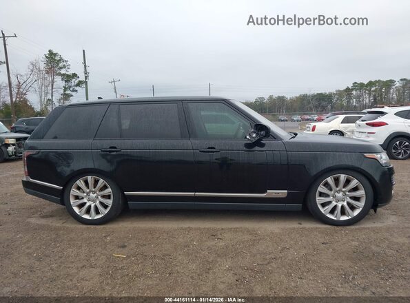 SALGS3EF0GA293130 2016 LAND ROVER RANGE ROVER Black Սալոնի հետևի տեսք