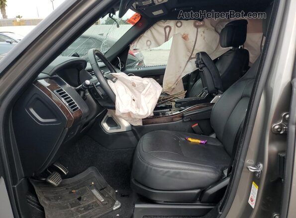 SALGS5SE9MA448017 2021 LAND ROVER RANGE Серый Вид салона спереди