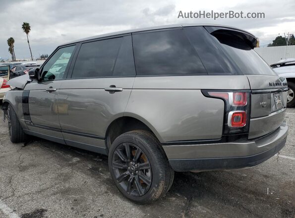 SALGS5SE9MA448017 2021 LAND ROVER RANGE Серый Задняя левая четверть