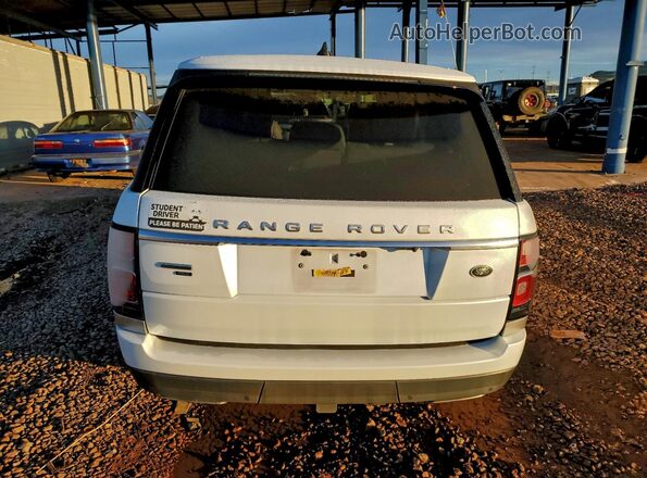 SALGV5SE1MA433924 2021 LAND ROVER RANGE White Rear view