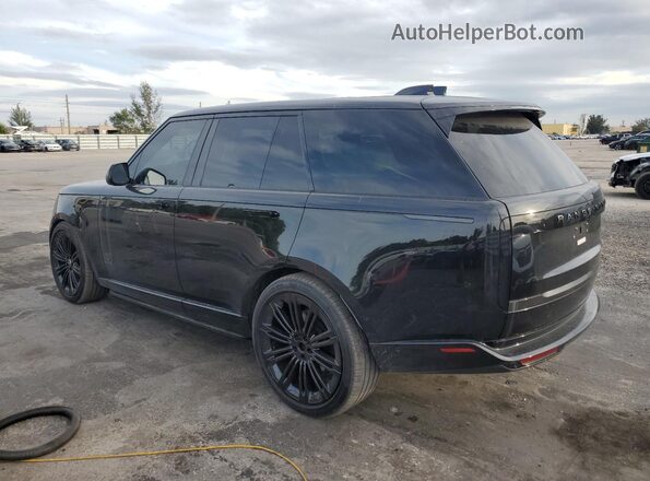 SALK19E90SA261815 2025 LAND ROVER RANGE Black უკანა მარცხენა