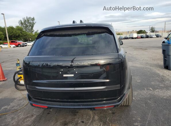 SALK19E90SA261815 2025 LAND ROVER RANGE Black უკანა ხედი