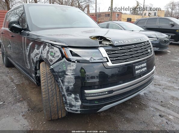SALK1BE90RA205777 2024 LAND ROVER RANGE ROVER Black Widok z przodu