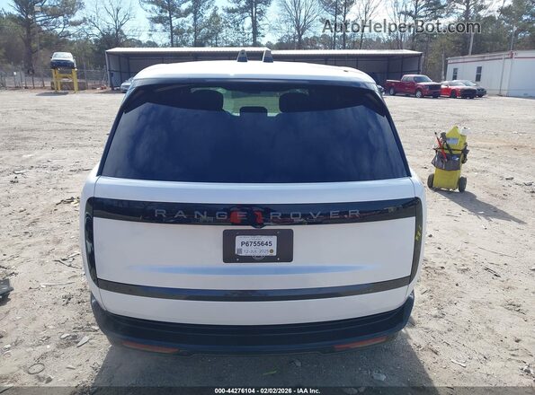 SALK1BE99RA203302 2024 LAND ROVER RANGE ROVER White 