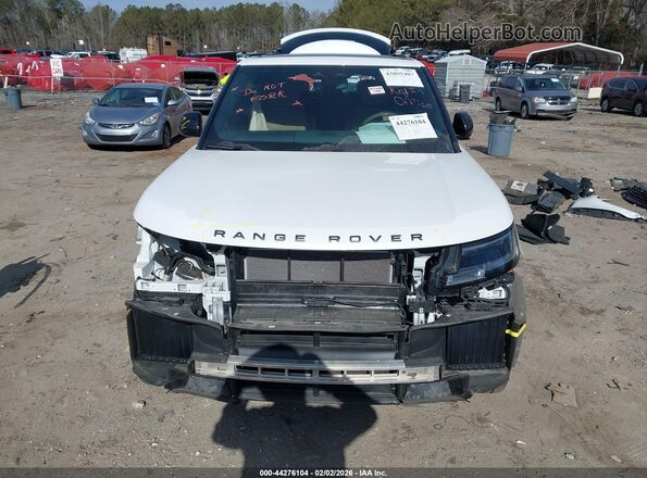 SALK1BE99RA203302 2024 LAND ROVER RANGE ROVER White უკანა სალონის ხედი