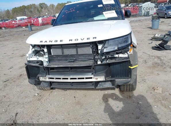 SALK1BE99RA203302 2024 LAND ROVER RANGE ROVER White წინა ხედი