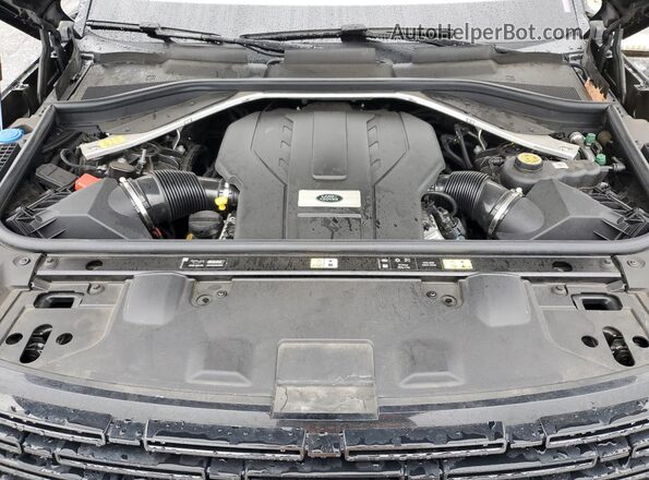 SALKP9E70PA063059 2023 LAND ROVER RANGE Black Vista del compartimento del motor