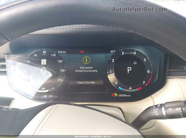 SALKP9FU4PA038377 2023 LAND ROVER RANGE ROVER White Вид задніх сидінь
