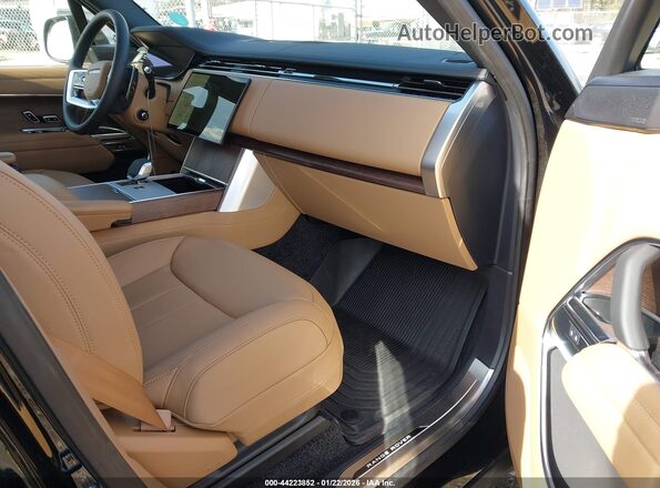 SALKP9FU8SA313483 2025 LAND ROVER RANGE ROVER Черный Вид салона спереди