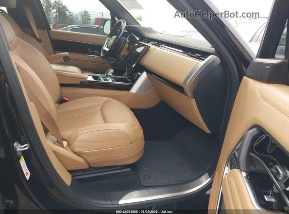 SALKPBE75PA047947 2023 LAND ROVER RANGE ROVER Black წინა სალონის ხედი