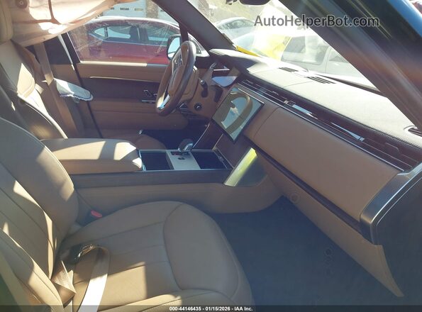 SALKPBE92SA312978 2025 LAND ROVER RANGE ROVER Black Front interior view