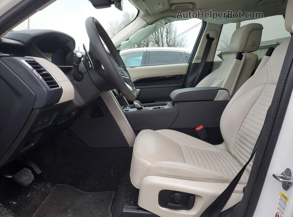 SALRJ2FX4S2503874 2025 LAND ROVER DISCOVERY White წინა სალონის ხედი