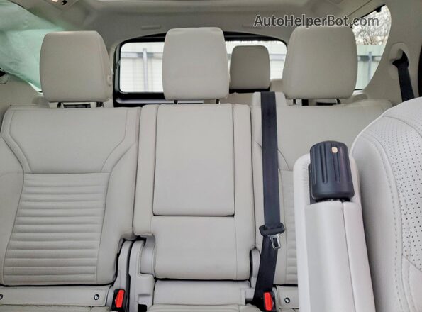 SALRJ2FX4S2503874 2025 LAND ROVER DISCOVERY White უკანა სავარძლების ხედი
