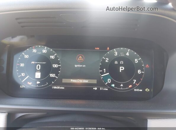 SALRM4EU7P2484724 2023 LAND ROVER DISCOVERY Gray Вид задніх сидінь