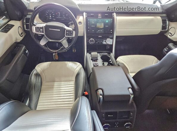 SALRM4RU8M2449518 2021 LAND ROVER DISCOVERY Silver Widok deski rozdzielczej