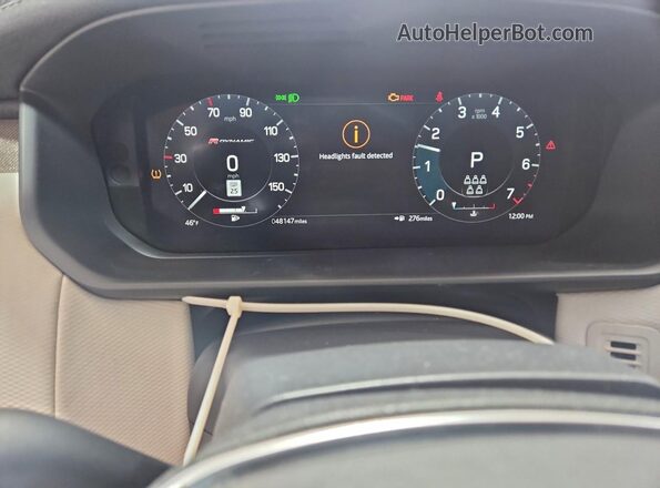 SALRM4RU8M2449518 2021 LAND ROVER DISCOVERY Silver Widok zestawu wskaźników