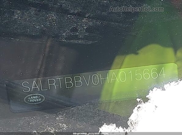 SALRTBBV0HA015664 2017 LAND ROVER DISCOVERY Beige 
