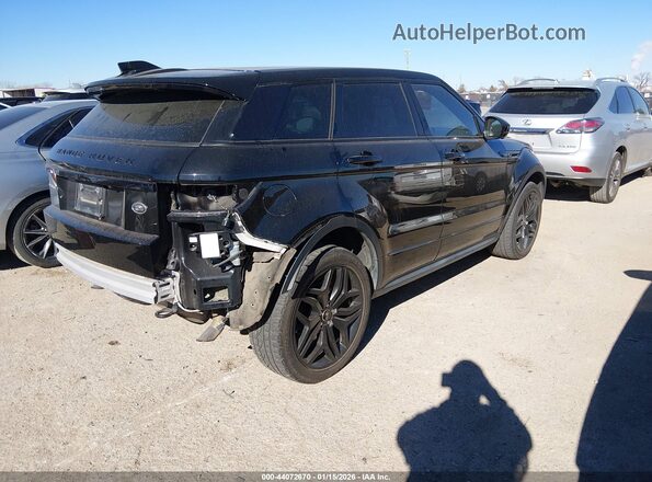 SALVD2RX0KH348013 2019 LAND ROVER RANGE ROVER EVOQUE Black Rear right