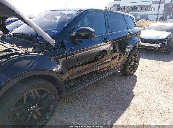 SALVD2RX0KH348013 2019 LAND ROVER RANGE ROVER EVOQUE Black Front view