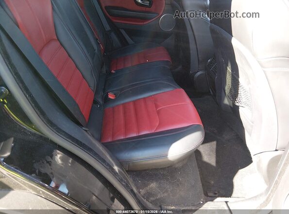 SALVD2RX0KH348013 2019 LAND ROVER RANGE ROVER EVOQUE Black VIN sticker view
