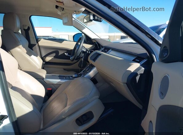 SALVP2BG2GH084057 2016 LAND ROVER RANGE ROVER EVOQUE White Vista interior delantera