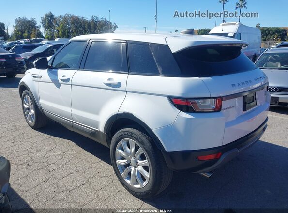 SALVP2RX1JH290662 2018 LAND ROVER RANGE ROVER EVOQUE White უკანა მარცხენა