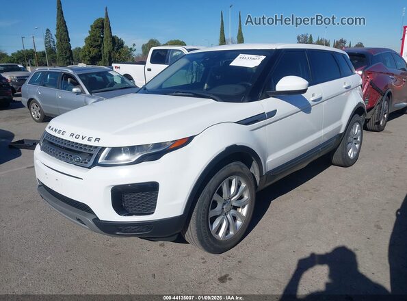 SALVP2RX1JH290662 2018 LAND ROVER RANGE ROVER EVOQUE White წინა მარცხენა ხედი სამი მეოთხედიდან
