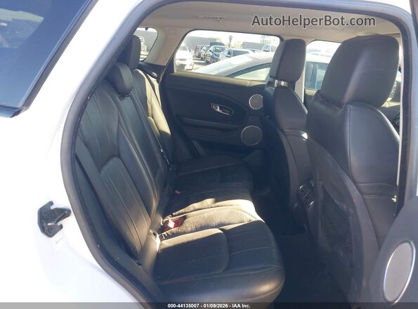 SALVP2RX1JH290662 2018 LAND ROVER RANGE ROVER EVOQUE White VIN კოდის სტიკერის ხედი