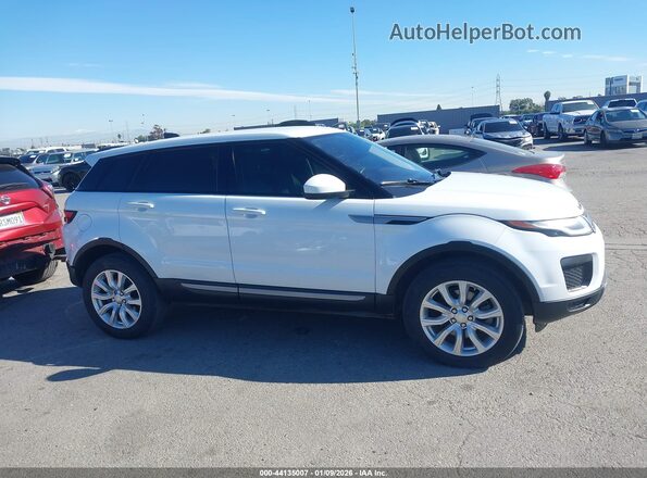 SALVP2RX1JH290662 2018 LAND ROVER RANGE ROVER EVOQUE White უკანა სალონის ხედი