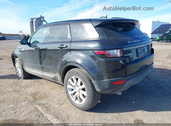 SALVP2RX1JH293559 2018 LAND ROVER RANGE ROVER EVOQUE Black Задня ліва чверть
