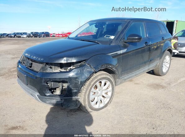 SALVP2RX1JH293559 2018 LAND ROVER RANGE ROVER EVOQUE Black Передня ліва чверть