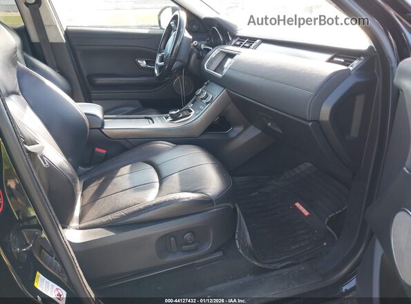 SALVP2RX1JH293559 2018 LAND ROVER RANGE ROVER EVOQUE Black Вид салону спереду