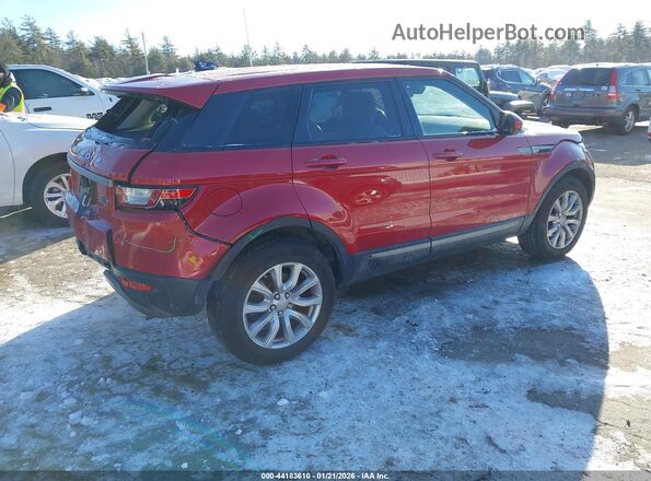 SALVP2RX2KH336095 2019 LAND ROVER RANGE ROVER EVOQUE Red Rear right