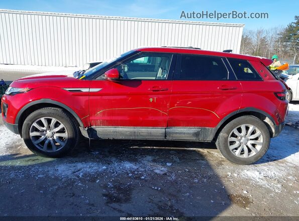 SALVP2RX2KH336095 2019 LAND ROVER RANGE ROVER EVOQUE Red 