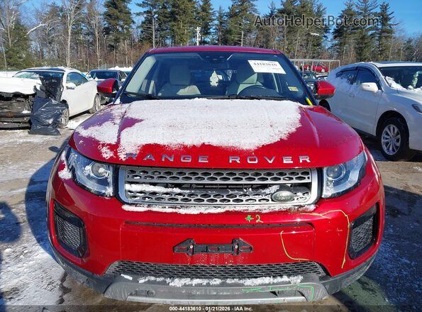 SALVP2RX2KH336095 2019 LAND ROVER RANGE ROVER EVOQUE Red Rear interior view