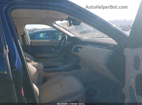 SALVP2RX3KH338406 2019 LAND ROVER RANGE ROVER EVOQUE Blue Front interior view