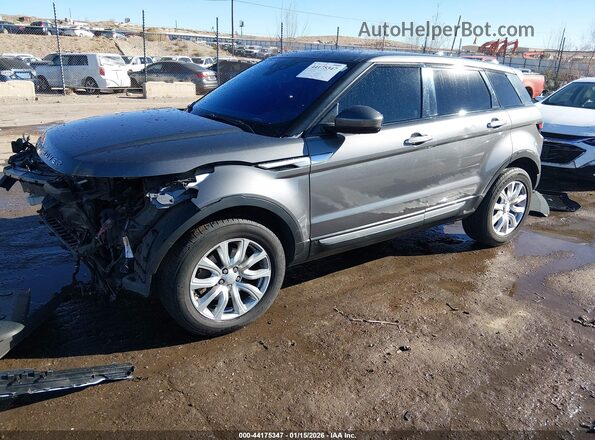 SALVP2RX6KH333183 2019 LAND ROVER RANGE ROVER EVOQUE Silver Առջևի ձախ երեք քառորդ տեսարան