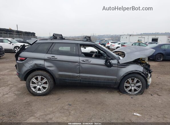 SALVP2RX9JH270031 2018 LAND ROVER RANGE ROVER EVOQUE Gray Widok wnętrza z tyłu
