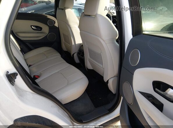 SALVP2RX9JH288772 2018 LAND ROVER RANGE ROVER EVOQUE White Vista de la etiqueta del VIN