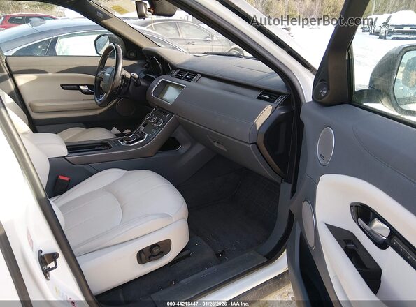 SALVP2RX9JH288772 2018 LAND ROVER RANGE ROVER EVOQUE White Vista interior delantera