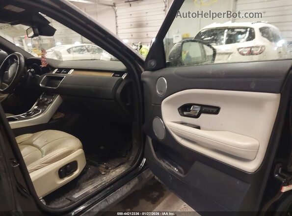 SALVR2RX5KH329300 2019 LAND ROVER RANGE ROVER EVOQUE Black Front interior view