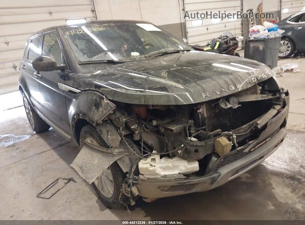 SALVR2RX5KH329300 2019 LAND ROVER RANGE ROVER EVOQUE Black Front view