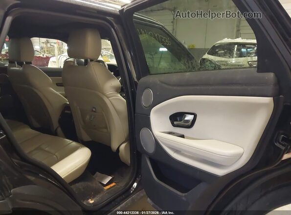 SALVR2RX5KH329300 2019 LAND ROVER RANGE ROVER EVOQUE Black VIN sticker view