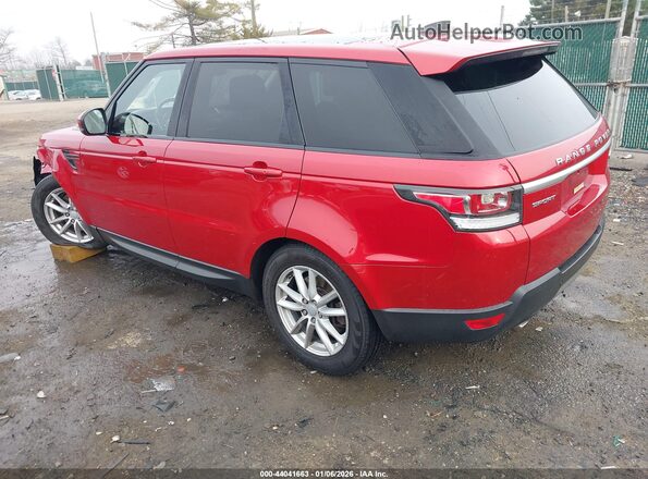 SALWG2FKXHA674021 2017 LAND ROVER RANGE ROVER SPORT Бордовый Задняя левая четверть
