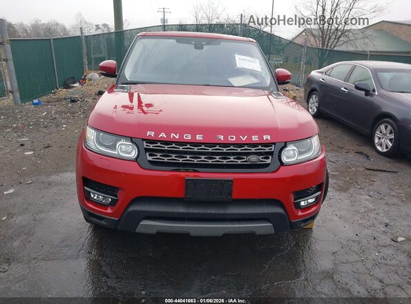 SALWG2FKXHA674021 2017 LAND ROVER RANGE ROVER SPORT Бордовый Вид щитка приборов