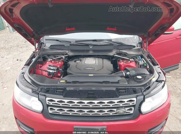 SALWG2FKXHA674021 2017 LAND ROVER RANGE ROVER SPORT Бордовый Вид сзади