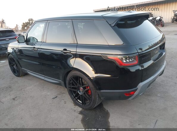 SALWG2RU4KA869410 2019 LAND ROVER RANGE ROVER SPORT Black Tył lewy