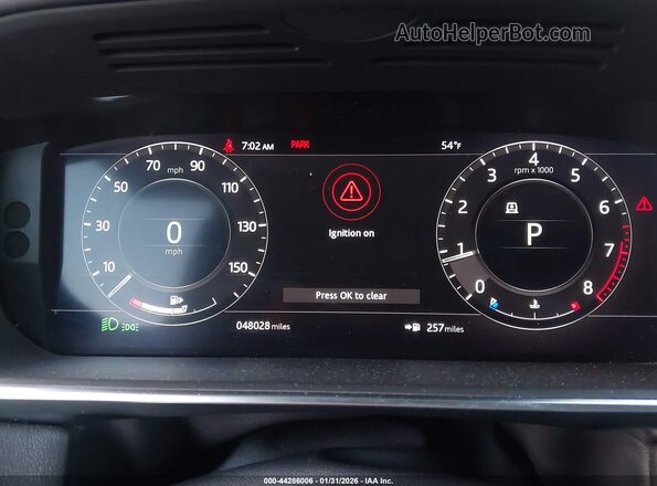 SALWG2RU4KA869410 2019 LAND ROVER RANGE ROVER SPORT Black Widok tylnych siedzeń
