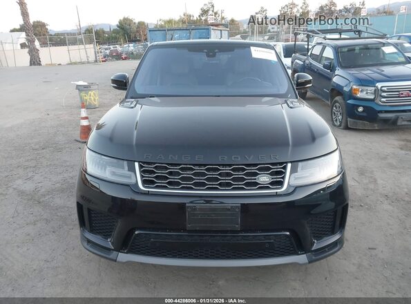SALWG2RU4KA869410 2019 LAND ROVER RANGE ROVER SPORT Black Widok zestawu wskaźników